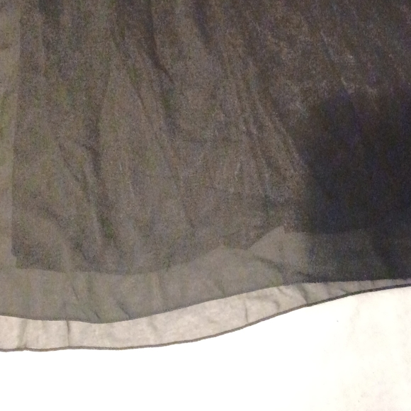 Sexy One Sleeve Lil Black Mini Dress w sheer overlay - Picture 3 of 5